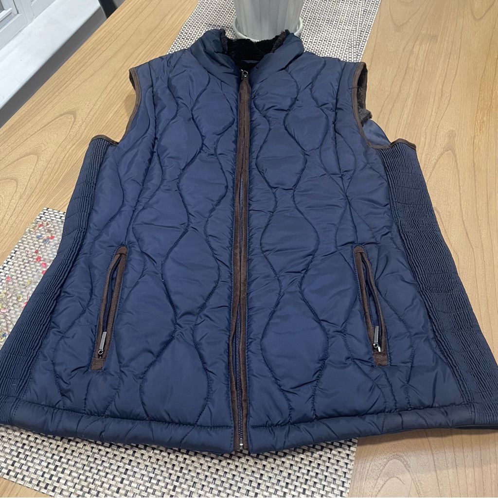 Johnston & Murphy Women Quilted Insulated Vest Size Xl